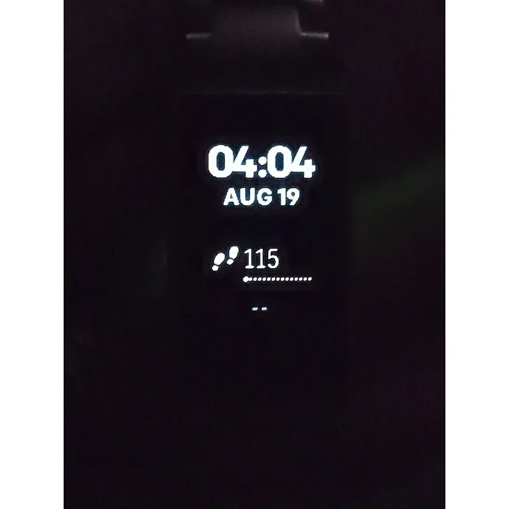 Fitbit Charge 3 FB409 Activity Tracker Heart Rate GPS Smartwatch W/ Charger